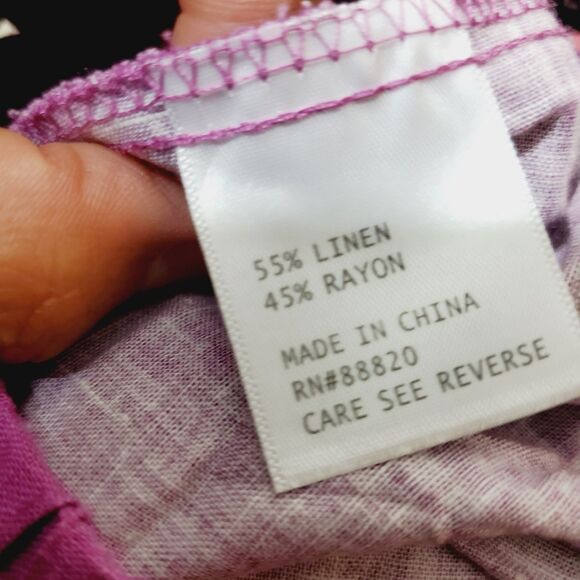 Rachel Zoe Pink Elastic Comfort Waistband Vacation Pants Size Small NWT - Picture 9 of 10